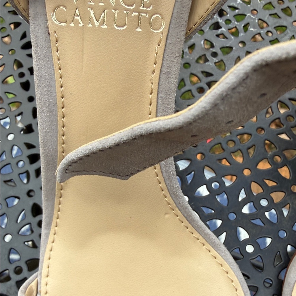 Vince Camuto Women's Grey Heeled Sandals - Picture 5 of 12